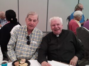 Denis Dugan and Fr. Roger Hessian