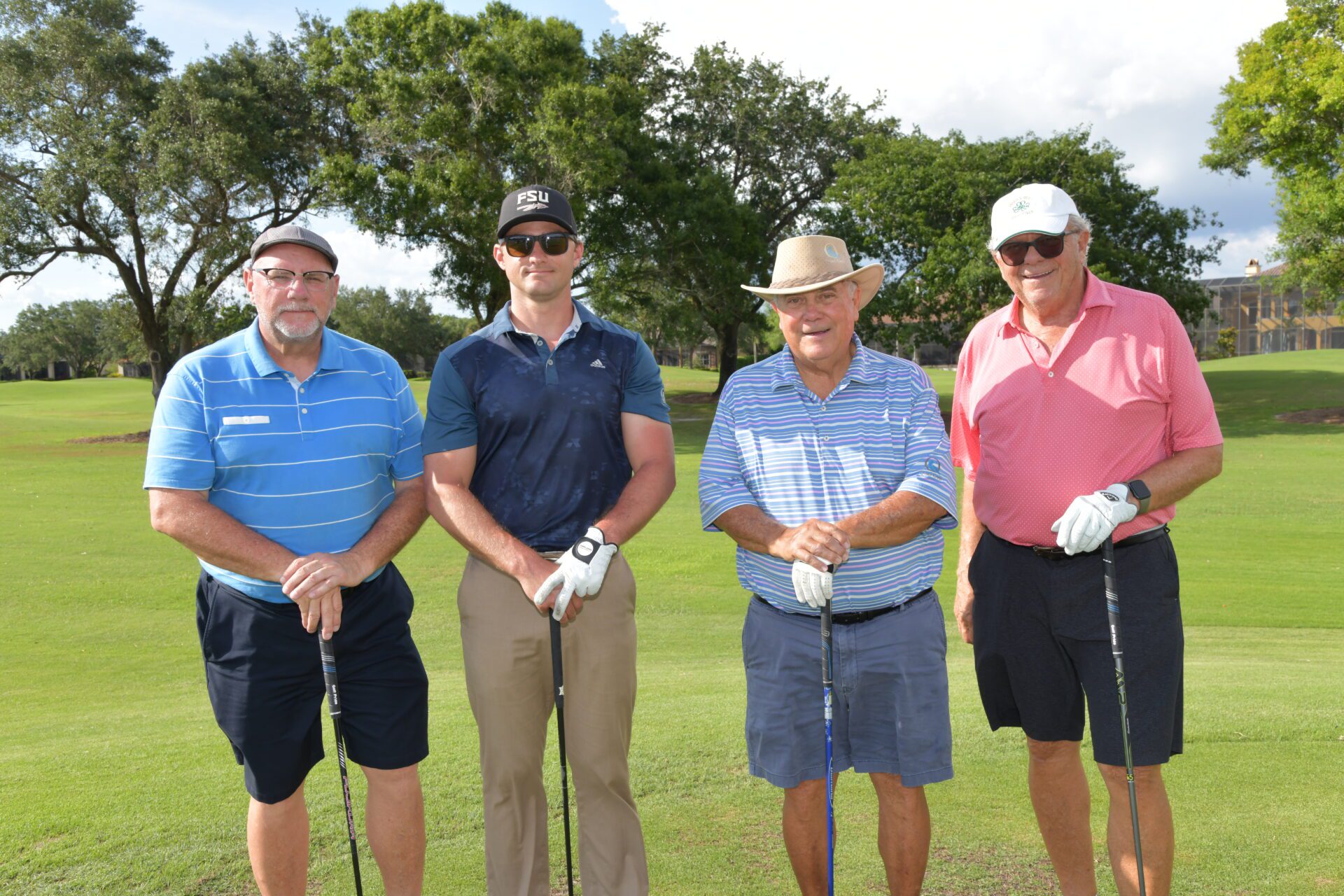 Fr. Glackin Golf Fundraiser Golfers